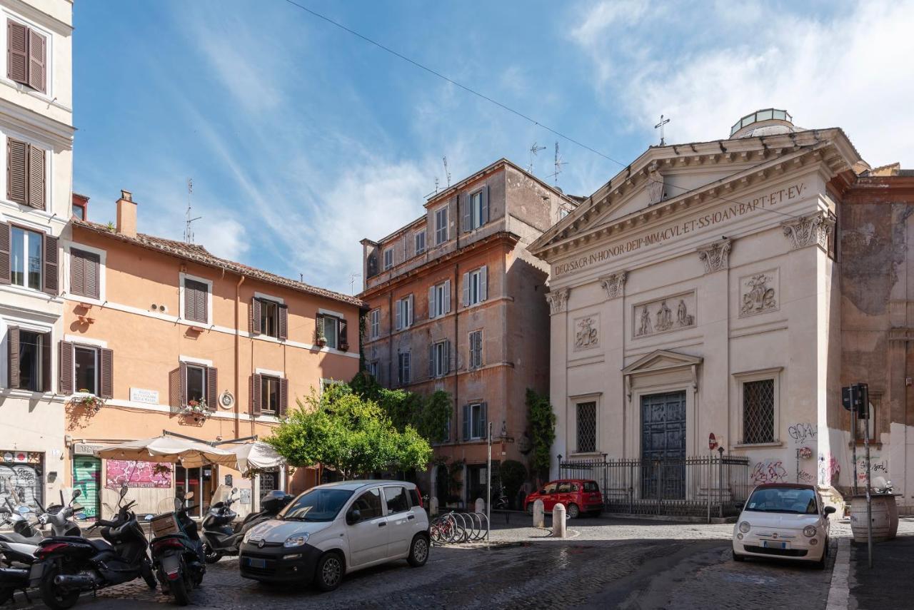 Trastevere Cozy Flat Rome Bagian luar foto